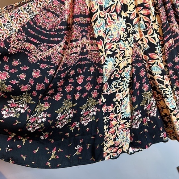 NWT Free People Stevie Tunic Black Combo size Small - Picture 4 of 12